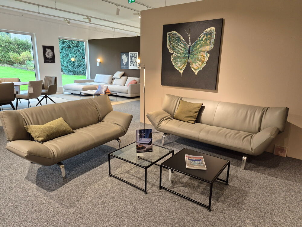Sofa Devon 3-sitzig Leolux 40% Rabatt