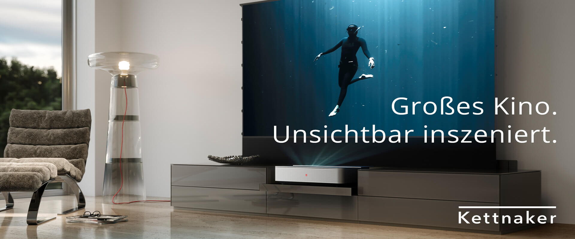 Moderne Wohnlandschaft mit stilvollem Möbeldesign von Ottensmeyer, ideal für ein elegantes Zuhause in Hiddenhausen.
