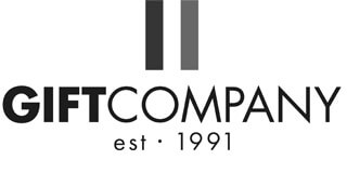 Logo der Giftcompany, ein Designmöbel-Anbieter, der stilvolle Stücke seit 1991 anbietet.